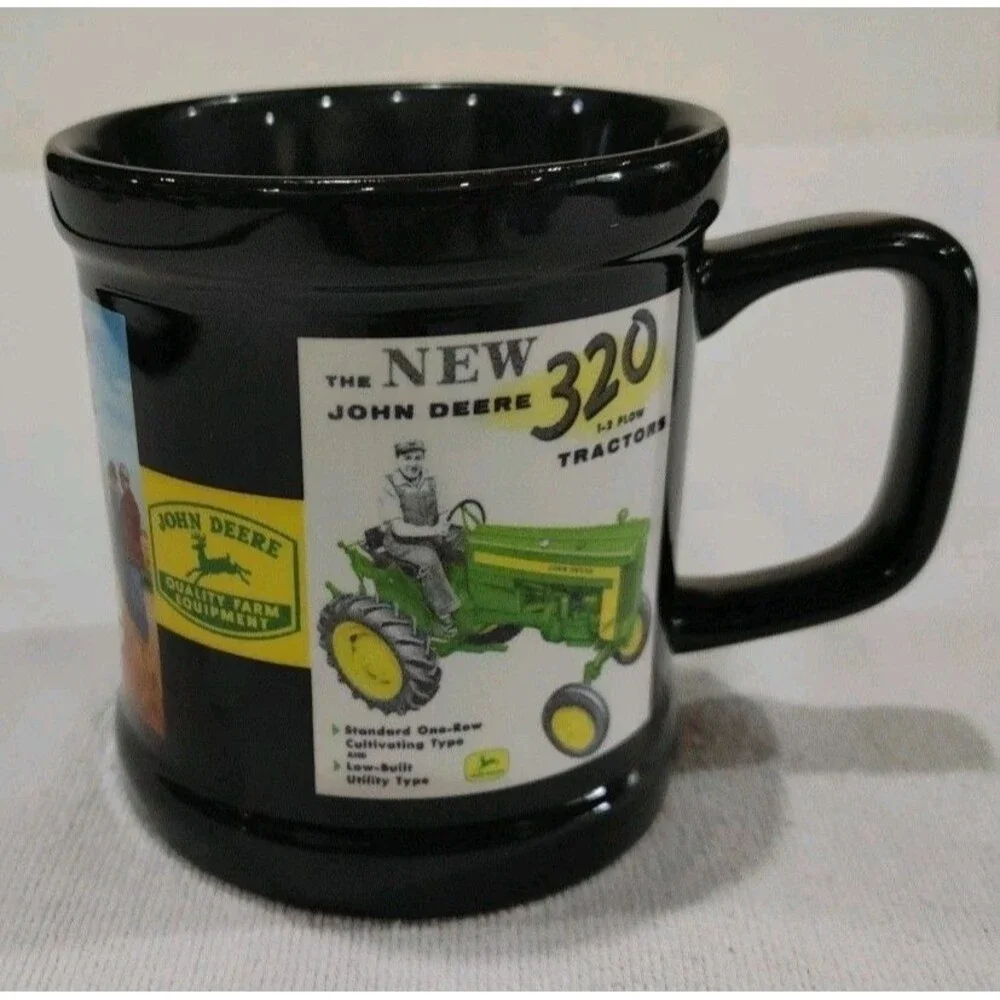 John Deere advertisement tractor cup
